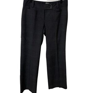 Ann Taylor Black Fully Lined Wide Leg Trousers, Size 6P